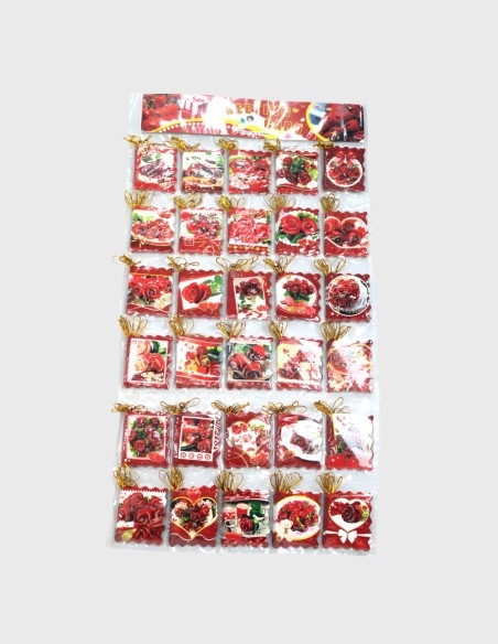 Tarjetas de San Valentín Variadas (240 uds. | 94mm x 62mm)