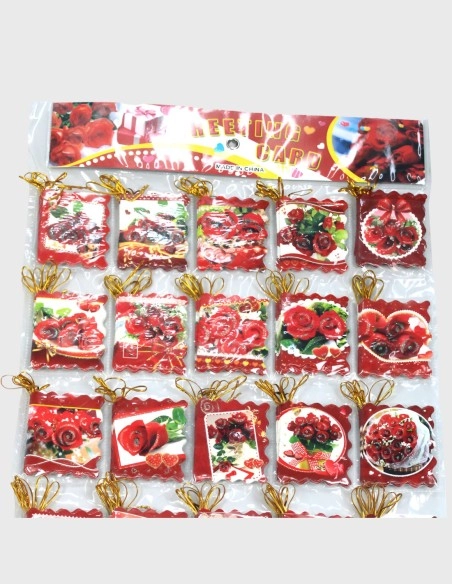 Tarjetas de San Valentín Variadas (240 uds. | 94mm x 62mm)