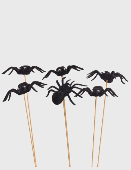 Picks de Halloween Araña (30% descuento)