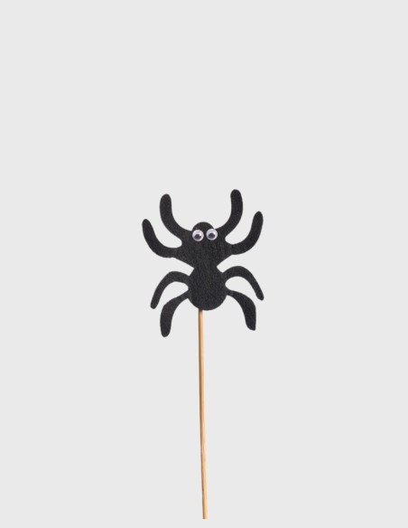 Picks Halloween Araña de Fieltro (30% descuento)