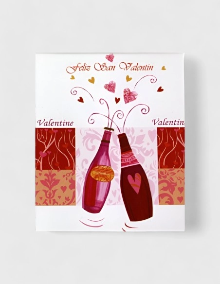 Tarjetas Decorativas de San Valentín (16cm x 9,5cm)