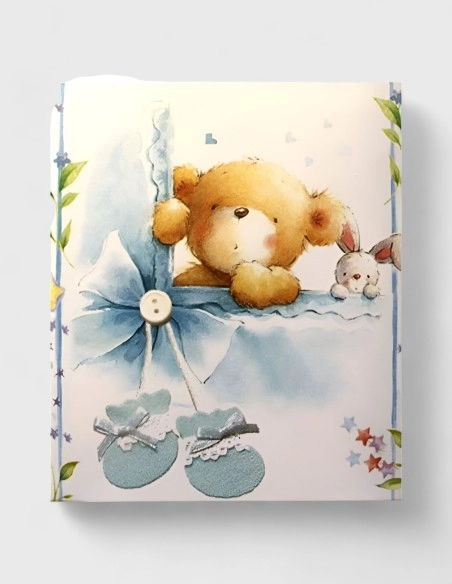 Tarjetas de Felicitación de Nacimientos Vintage (16cm x 9,5cm)