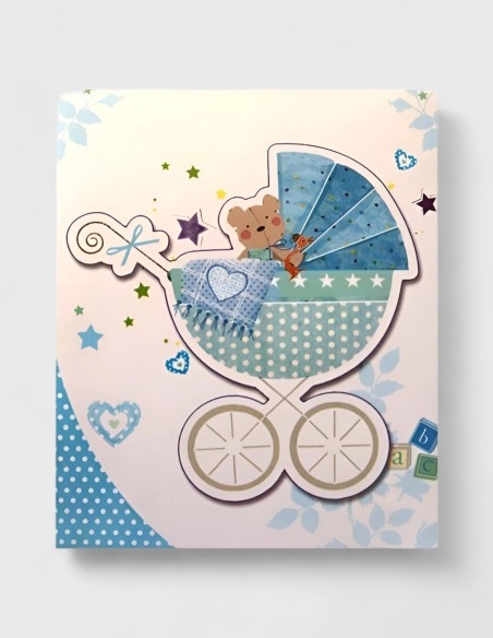 Tarjetas de Felicitación de Nacimientos Vintage (16cm x 9,5cm)