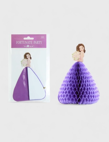 Tarjetas Desplegables Muñeca con Falda (30% descuento)