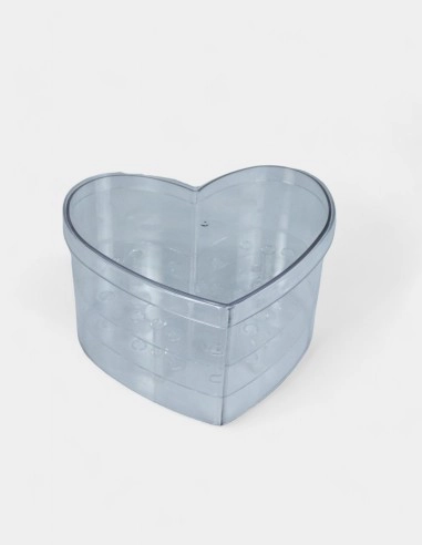 Caja Acrílica Corazón 19 tallos | GalacticBlum