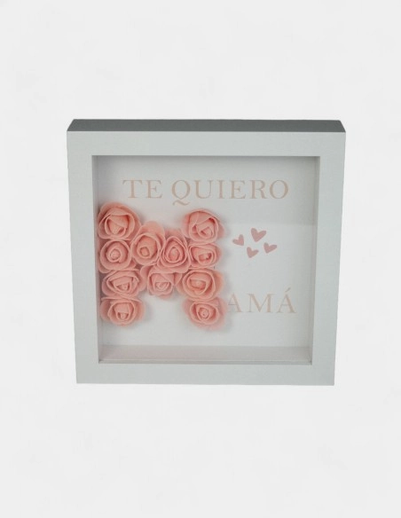 Marco Foam con texto Te Quiero Mamá