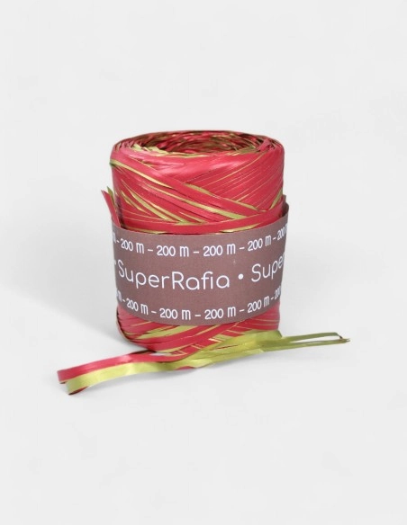 Rafia Sintética Bicolor