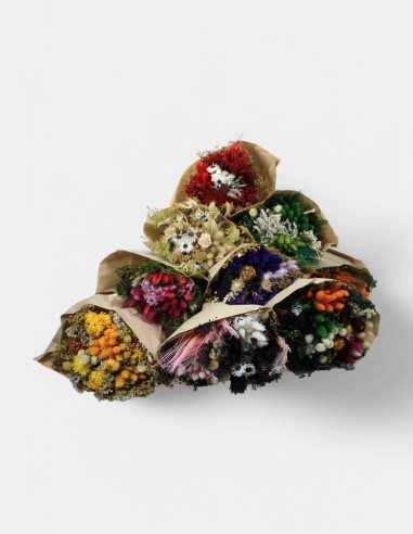 Bouquet Flores Secas Redondo | GalacticBlum