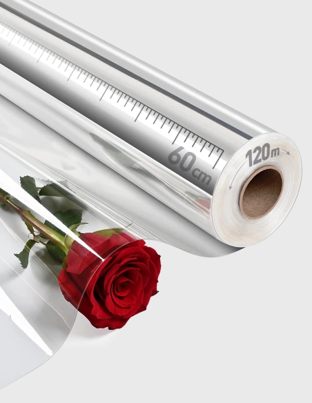 Rollo Celofán Transparente 40 micras | GalacticBlum