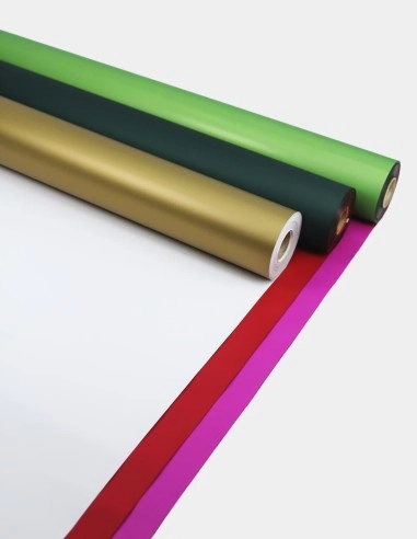 Papel Celofán Bicolor 2 Caras - (70cm x 30m | 60 Micras)
