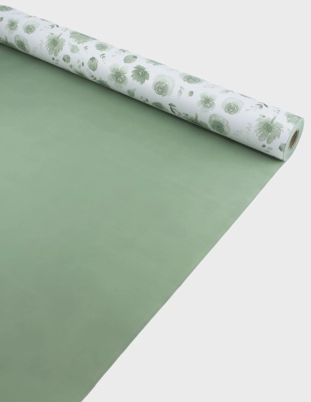 Rollo Papel Sintético Flores
