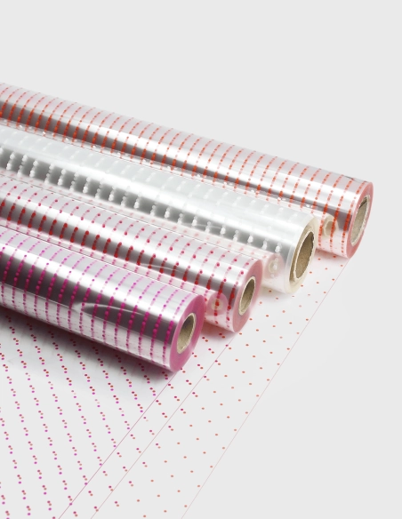 Rollo Celofán Transparente de Puntos | GalacticBlum