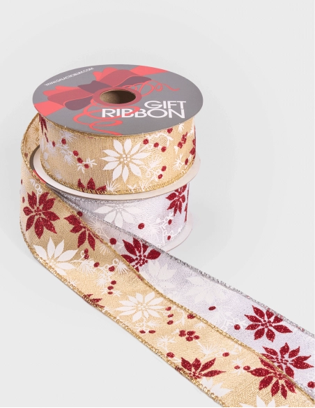 Cinta de Navidad de Nylon (10m x 38mm)