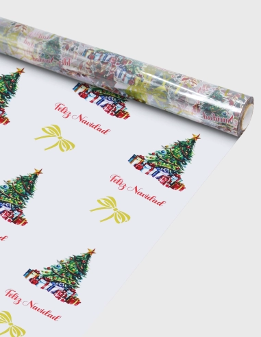 Rollo Celofán Feliz Navidad | GalacticBlum