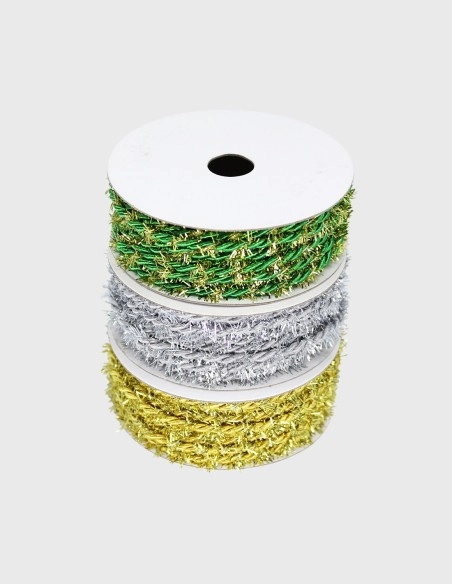 Rollo de Cordón de Navidad (5m x 3mm)