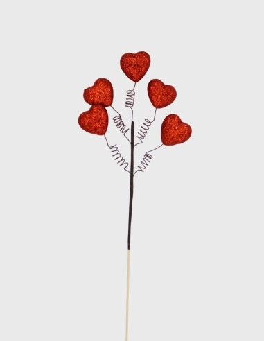 Pick Corazón Brillantina | GalacticBlum