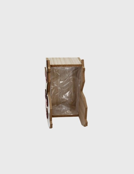 Caja Casa Madera Te Quiero | GalacticBlum