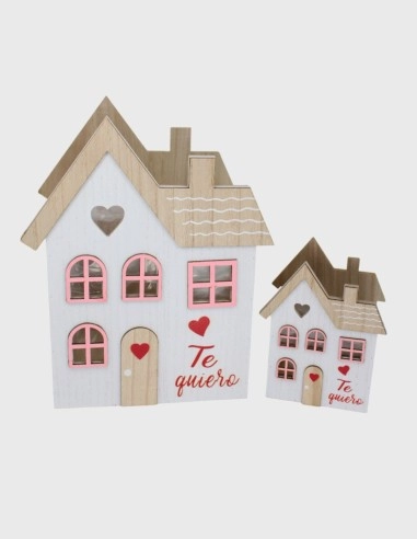 Caja Casa Madera Set 2 Uds | GalacticBlum