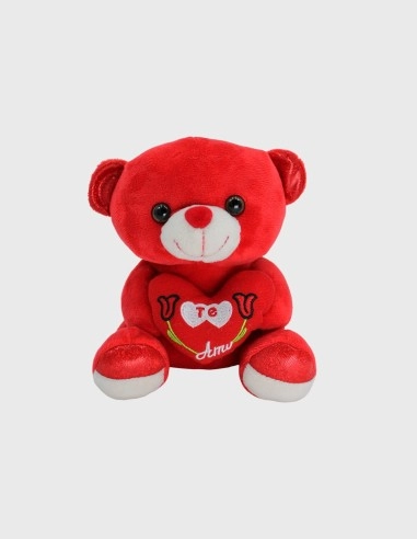 Peluche Oso Rojo Te Amo