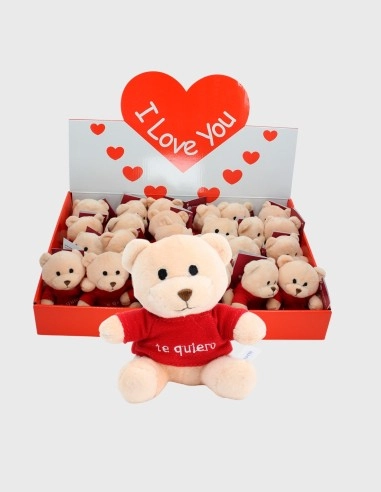 Peluche Oso Camiseta Te Quiero