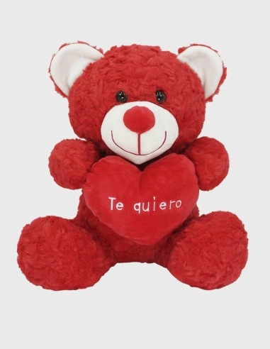 Peluche Oso Rojo Te Quiero