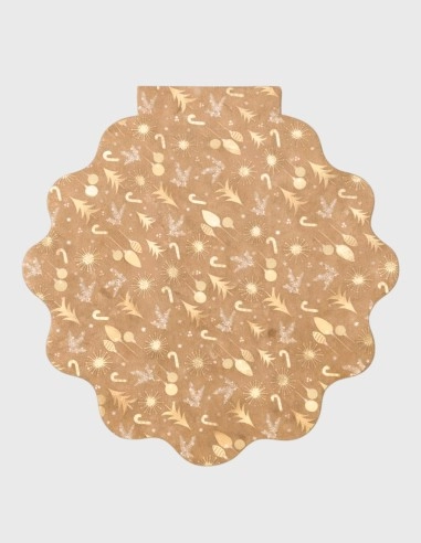 Blonda Navidad para Flores (60cm diámetro)