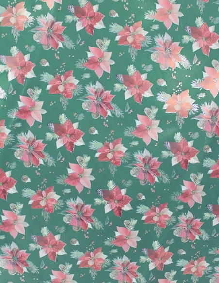 Blonda Navideña para Flores (60cm. diámetro)