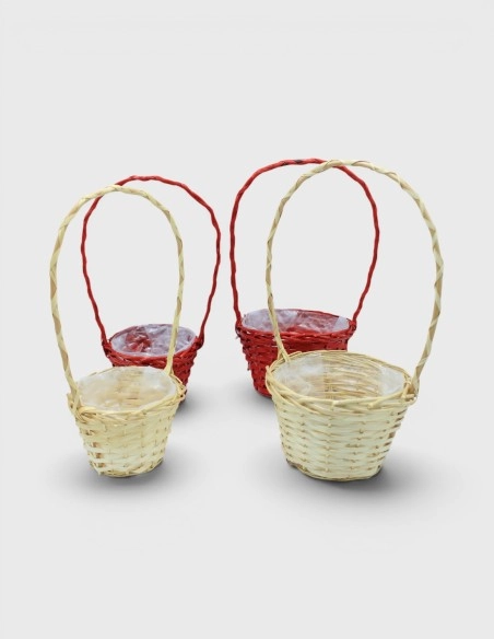 Juego Cesta Mimbre