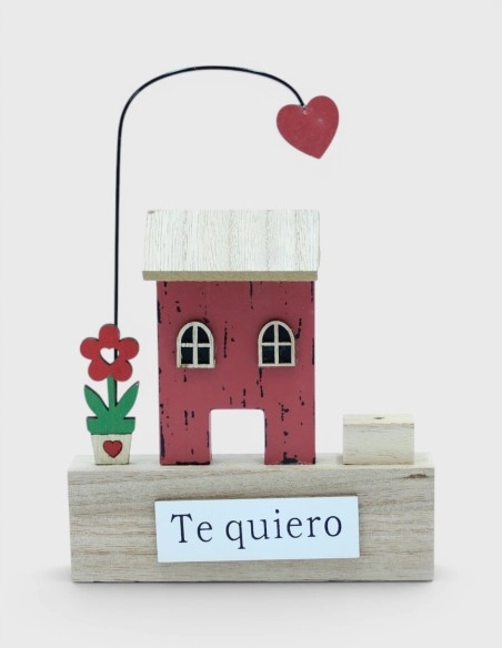 Casa Corazón Roja Te Quiero
