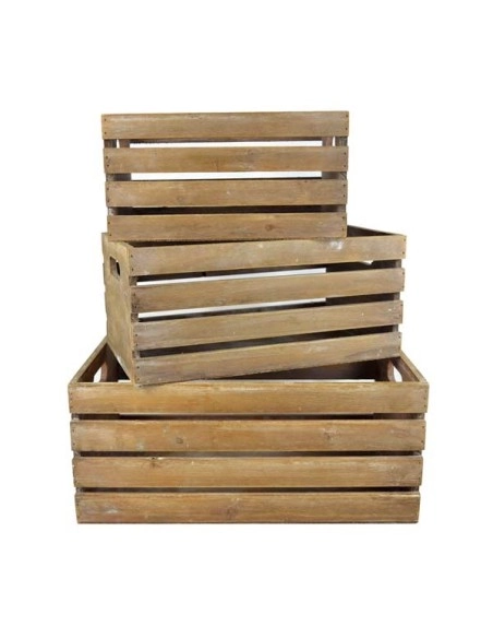 CAJA MADERA MARRÓN B