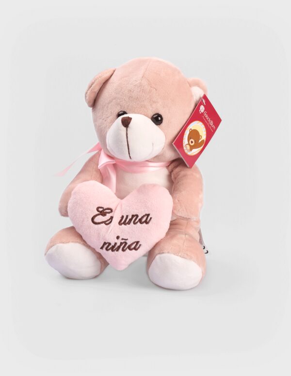 Peluche Oso Rosa/Celeste (Es Un Niño/Es Una Niña)