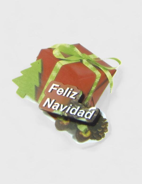 Etiqueta relieve - "Feliz Navidad" (-30%)