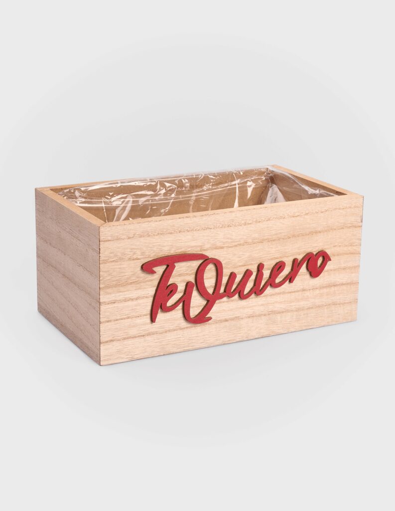 Caja Madera Te Quiero