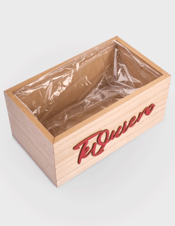 Caja Madera Te Quiero